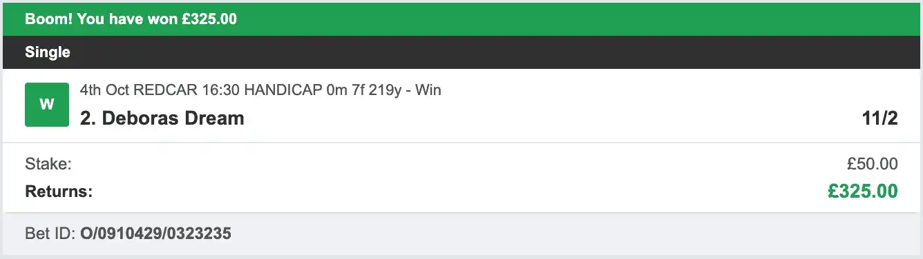Rollback Tipster - Winner 1 - 2025-10-04
