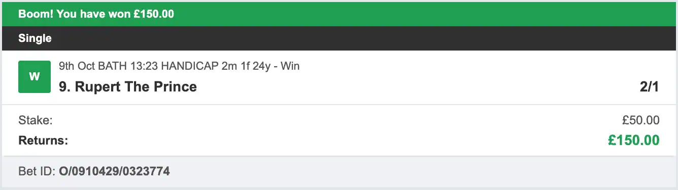 Rollback Tipster - Winner 1 - 2025-10-09