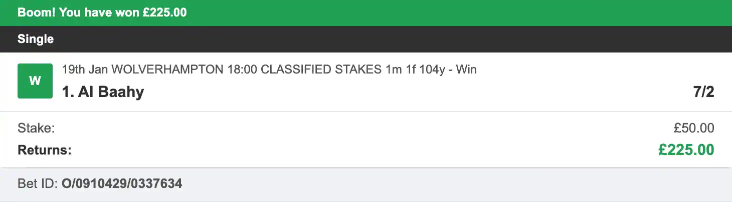 Rollback Tipster - Winner 1 - 2025-10-08