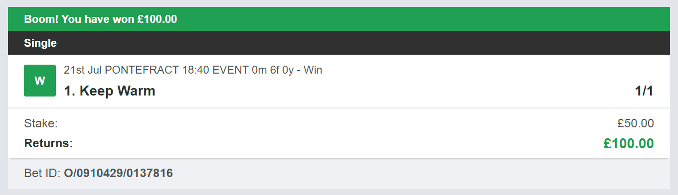 Rollback Tipster - Winner 2 - 2023-07-21