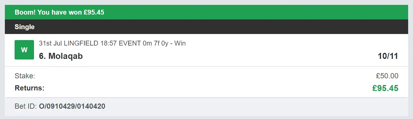 Rollback Tipster - Winner 2 - 2023-07-31