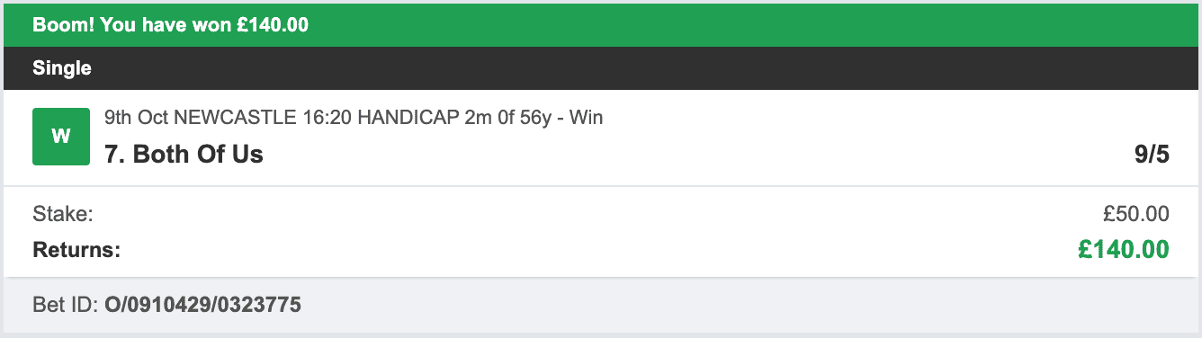 Rollback Tipster - Winner 2 - 2025-10-09