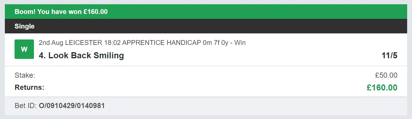 Rollback Tipster - Winner 3 - 2023-08-02