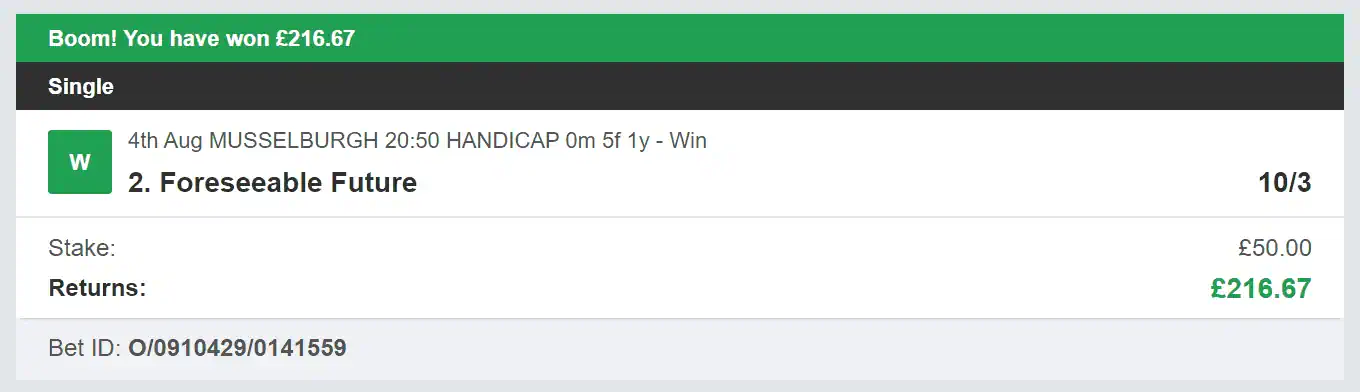 Rollback Tipster - Winner 4 - 2023-08-04